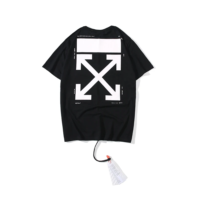 Kiss character масляная живопись 19ss Off-White Мужская/Женская модная парная влюбленная модель хлопковая Повседневная футболка с коротким рукавом и круглым вырезом