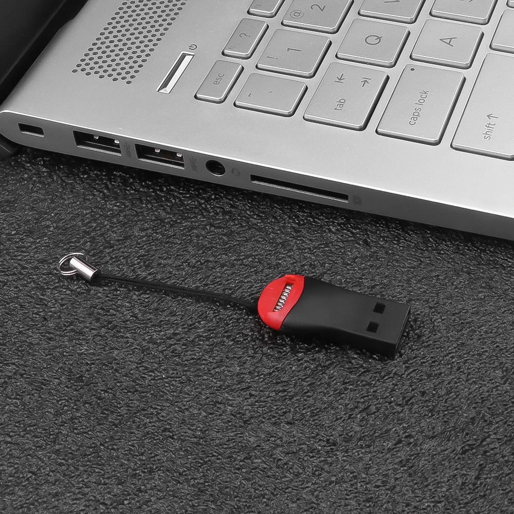 Kebidu высокоскоростной мини USB 2,0 для Micro SD T-Flash TF M2 считыватель карт памяти