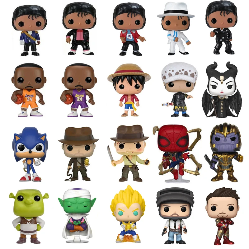 Экшн-фигурка FUNKO аниме Шрек Поттер Луна Майкл Джексон ророноа Зоро Кобе Индиана