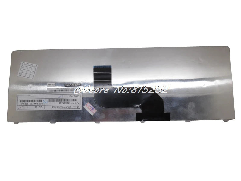 Клавиатура для ACER для Gateway NV52 NV54 NV56 NV73 NV74 MP-07F33GR-4424H 90.4bu7/i0l КБ. I170G. 096 Greece GK КБ. I170G. 110 Swiss
