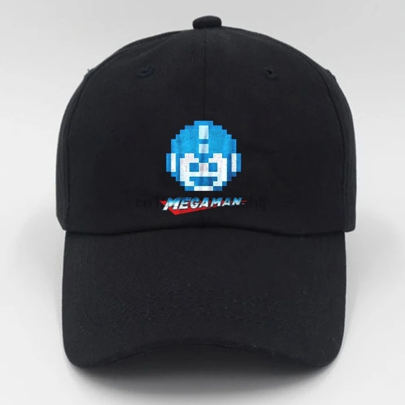 Mega Man модная женская мужская летняя Весенняя хлопковая взрослая Кепка для бейсбола твердая цветная регулируемая спортивная шапка утконоса