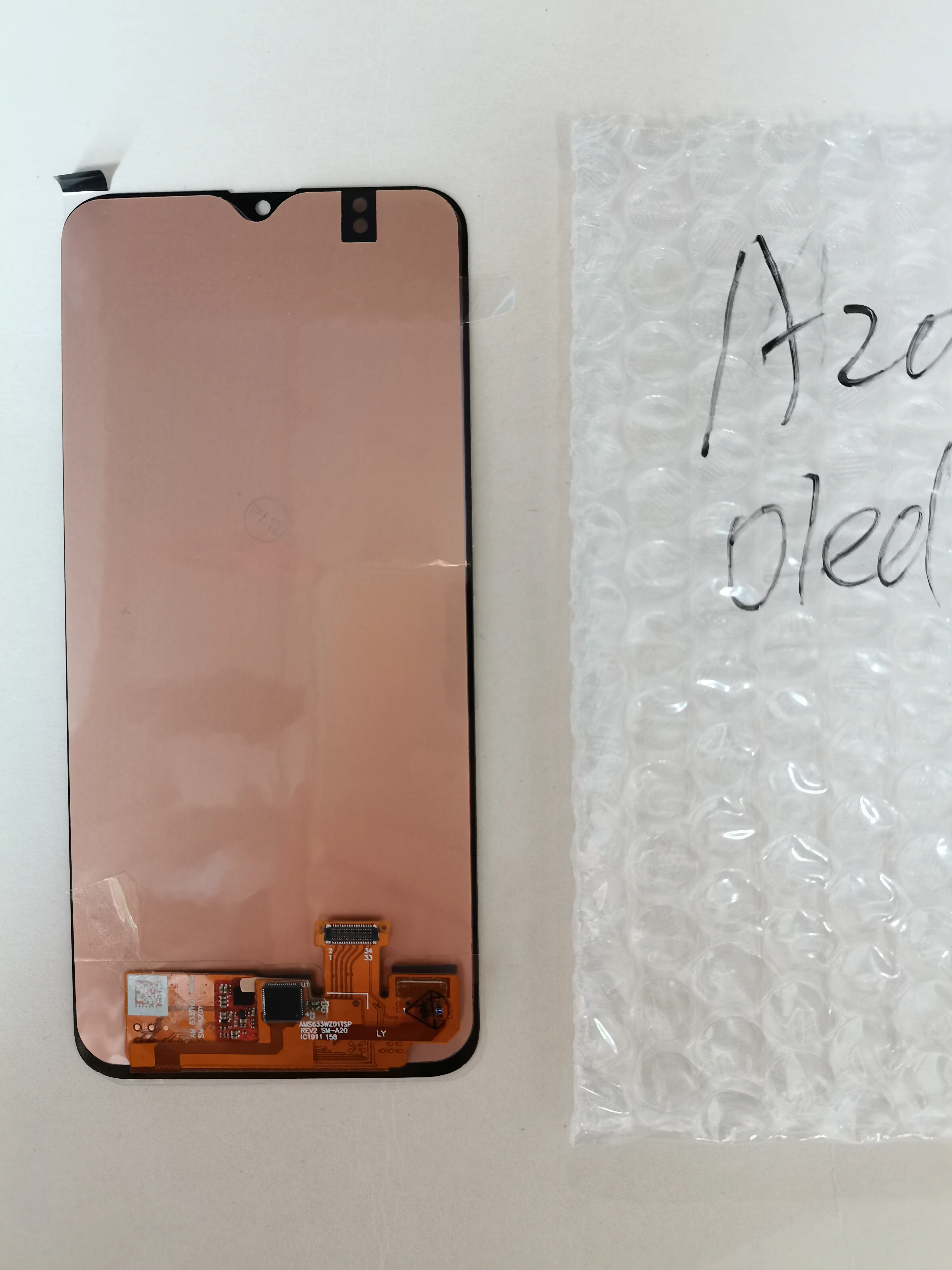 ЖК дисплей 6 4 ''Super AMOLED для Samsung galaxy A20 дигитайзер A205/DS A205F A205FD сенсорный экран с