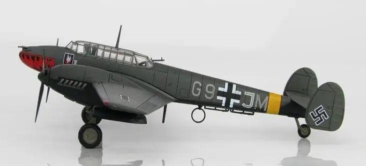 Хобби мастер Второй мировой войны Франция BF 110E-2 операция Donnerkuil 1/72 литье под давлением модель самолета