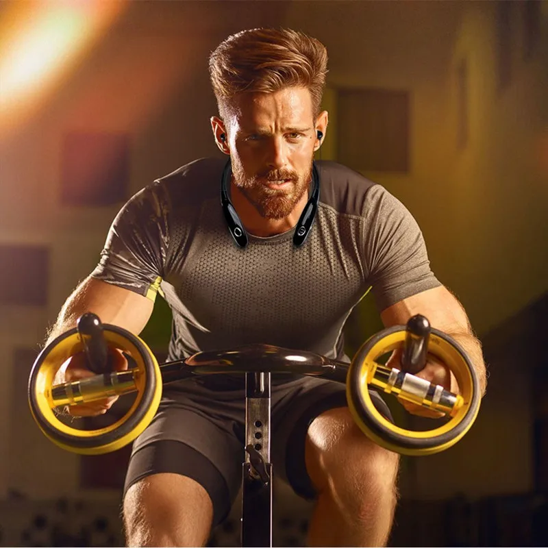 Sport Bluetooth V 5 0 Headphones Wireless Earphone Magnetic Earbud IPX4 TWS For iPhone 11 Pro Xr Xs Max 6 7 8 X Upgraded Version