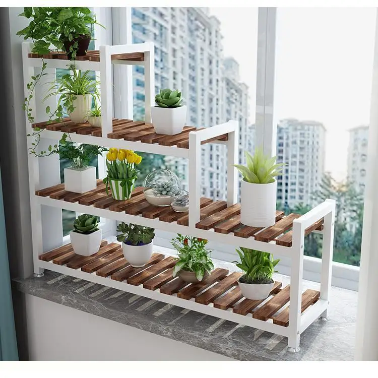Suporte Flores комнатный горшок Rak Bunga Balkon плантенреккен Варанда Балконная полка открытый цветок Stojak Na Kwiaty стойка для растений