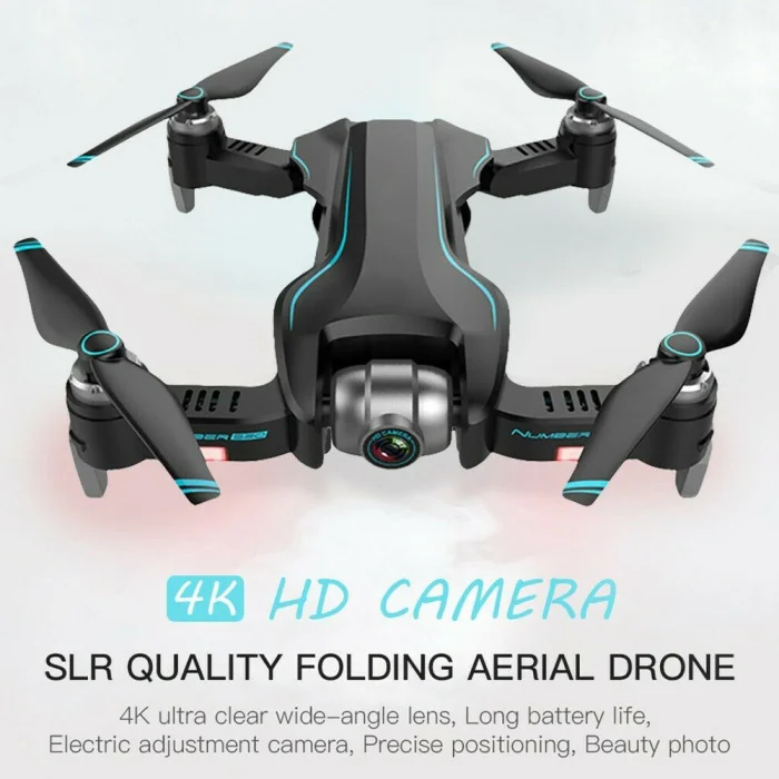 2,4G 4K оптический поток с двойной камерой траектория полета Радиоуправляемый Дрон летательный аппарат Квадрокоптер FJ88