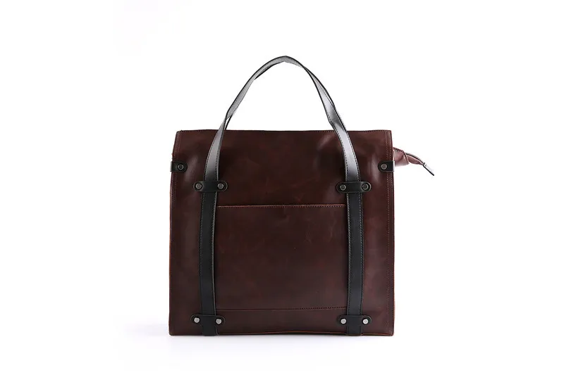 Original new Korean men's handbags leather men's handbags high quality shoulder bags business bags leisure bags