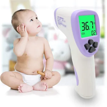 

Babies Adults Digital Infrared Thermometer Forehead Temperature Accurate Check Household Thermometer Home Accessories d1