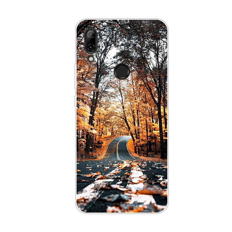 Huawei P Smart Z силиконовый чехол ТПУ чехол мультфильм телефон чехол для huawei P Smart Z PSmart SmartZ PSmartZ мягкий 6,59 дюймов - Цвет: Слоновая кость