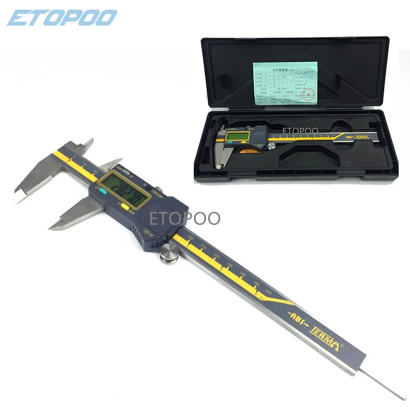 0-150mm 6inch 200mm 300mm 0.005mm TERMA ABS Origin Digital Caliper IP54 water proof electronic vernier caliper micrometer gauge