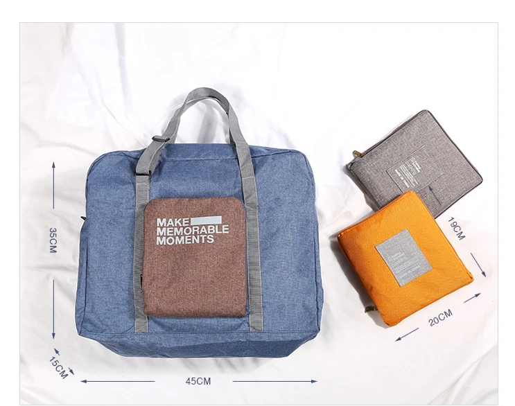 Складная дорожная сумка женская Большая вместительная Портативная сумка на плечо водонепроницаемая сумка для багажа Упаковка Сумки