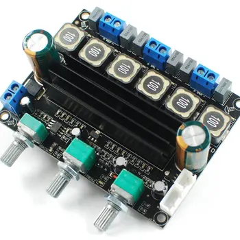 

TPA3116 HIFI High-Power class d Digital 2.1 Amplifier board Stereo Input Stereo and Super bass Out 50W*2+100W*1