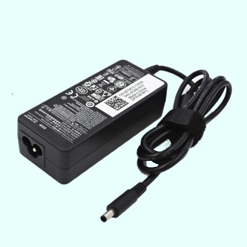 Dell Laptop Charger 65W 19.5V 3.34A 9RN2C AC Adapter Power Cord genuine
