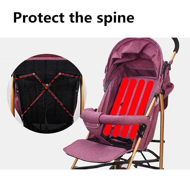 Good quality Colorful Baby Cart Light Weight Baby Stroller Small Foldable Baby Pram Cabinet Stroller