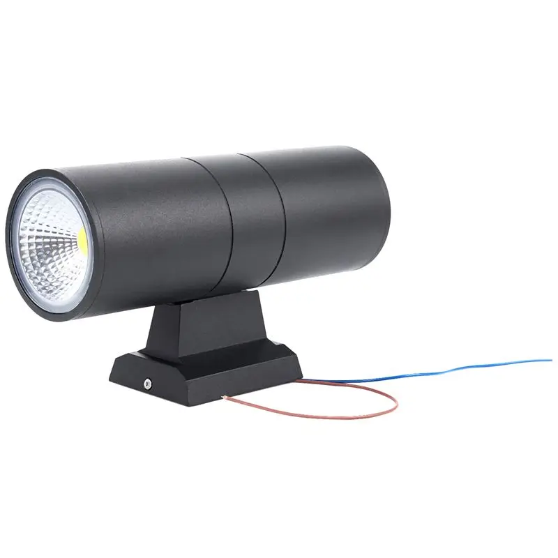 

New LED Wall Lamp Cylinder COB 20W LED Wall Light IP65 Waterproof Wall Sconce - Up Down Outdoor Wall Fixture (Cool White)