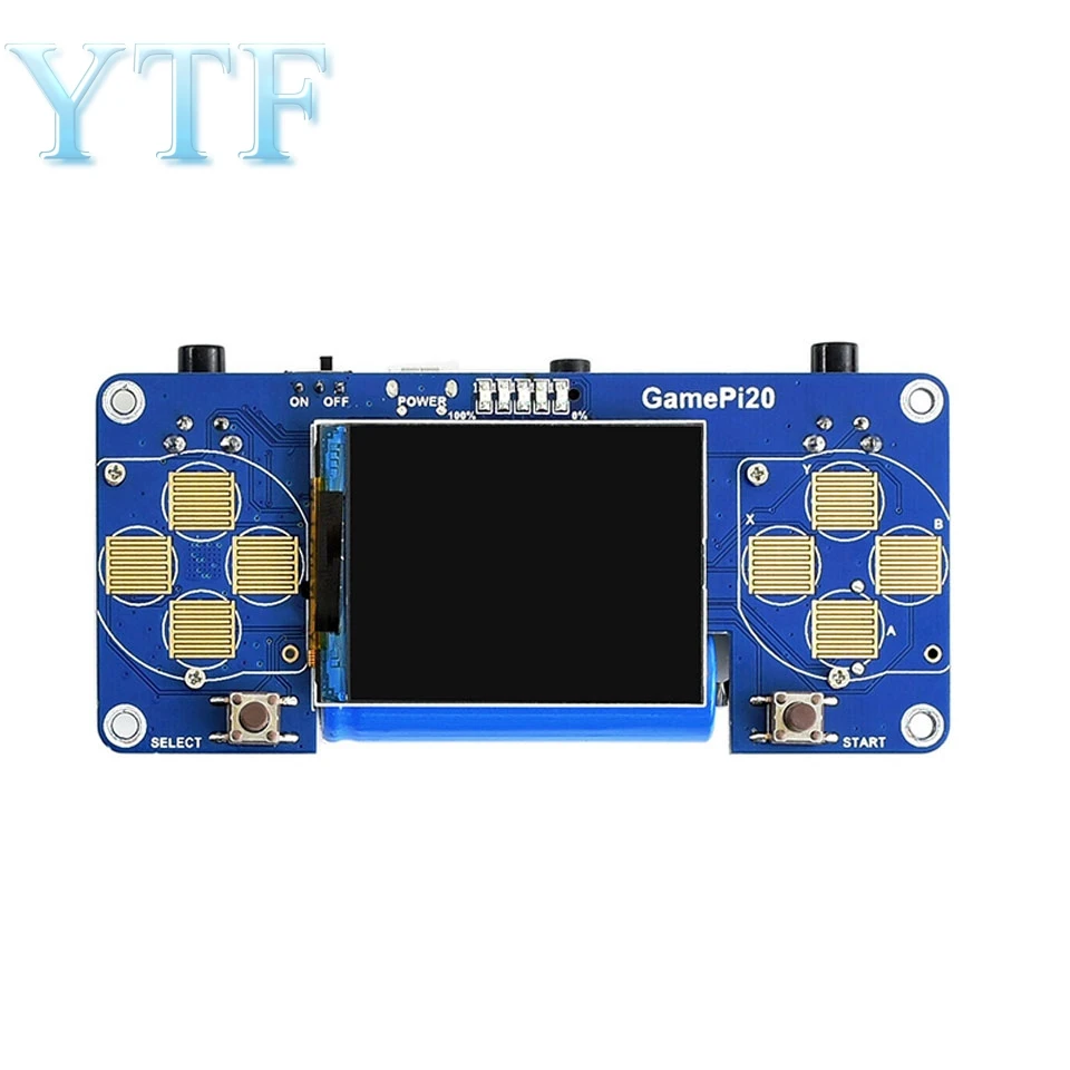 Raspberry Pi Zero WH портативная игровая консоль 2 дюймовый экран Встроенный динамик/наушники интерфейс посылка/аксессуар посылка