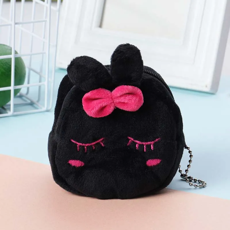 Shyrabbit1 Мини-кошелек, Детская сумка, короткий кошелек Qute, Детские Мультяшные кошельки с плюшевым маленьким бумажником, пушистый,, быстрая, новинка - Цвет: Shyrabbit1