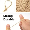 30/50/100Meters Natural Vintage Jute Rope Cord String Twine Burlap Ribbon Crafts Sewing DIY Jute Hemp Wedding Party Decoration ► Photo 3/6