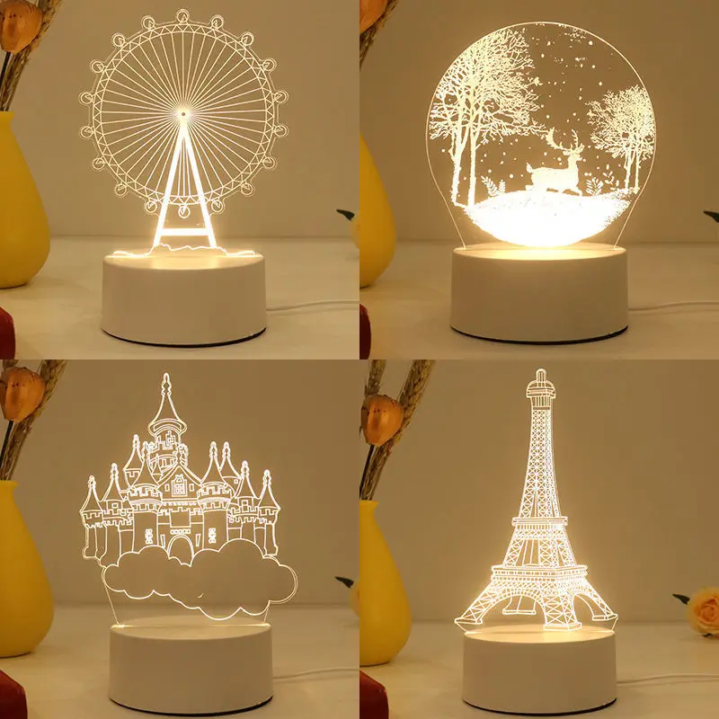 

Girl Best Friend Birthday Present Creative Table Lamp For Boyfriend And Girlfriend Bedside Night Light