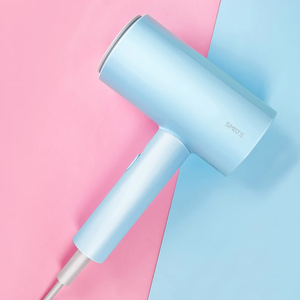 Электрический фен для волос Xiaomi Smate, 1800 Вт, фен для волос, 3 передачи, отрицательные ионы, двухслойная воздухозаборная сетка, быстрая сушка