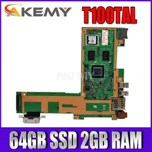 T100TAL материнская плата для Asus ноутбука 64 Гб SSD 2 RAM|Материнские