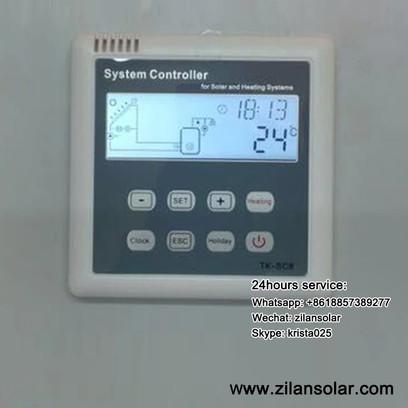 updated version of TKSC8 with more function TKSC8 solar water heater