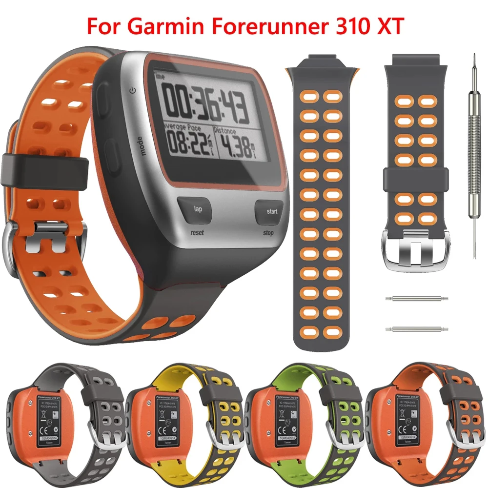 

Ремешок для смарт-часов Garmin Forerunner 310XT, 310 XT, силиконовый