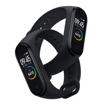 

Sports Smart Band M4 Smart Bracelet Alarm Clock Sleep Monitor Heart Rate Blood Pressure Sedentary Remind Sleep Monitor 2020