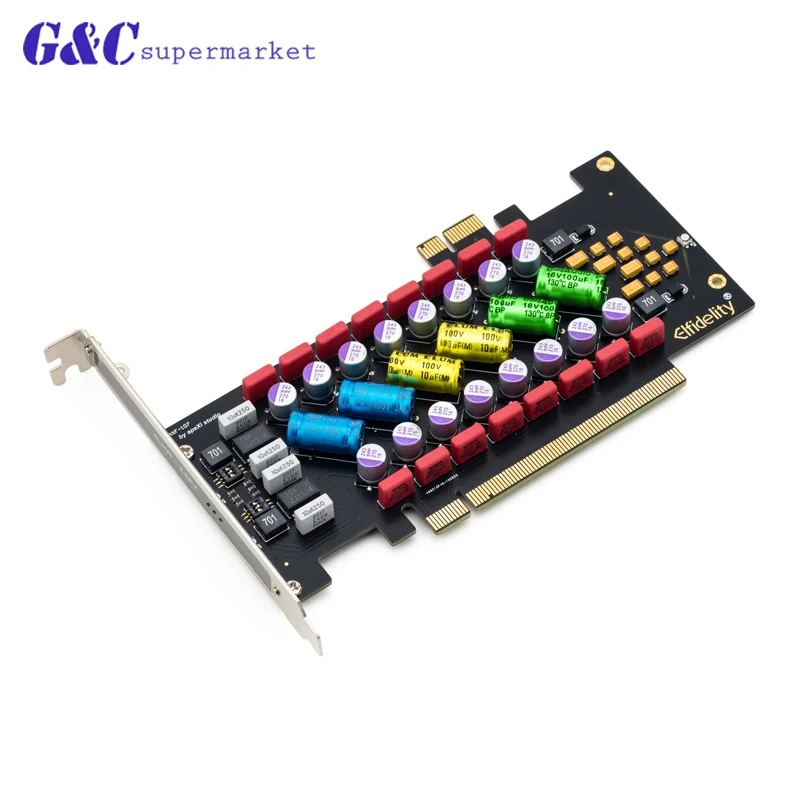1 шт. плата фильтра питания elfaithpc hi fi PCI/PCI E Hi Fi|Интегральные схемы| |