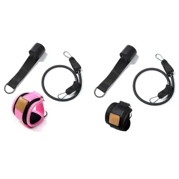 

A Set Legged Race Bands Sports Elastic Tie Rope Strap Perfect for Relay Race Gym E5BD