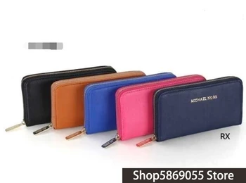 

Luxury Designer Brand Michael kors MK- Wallet women Purses High Quality Black Bifold Wallet Zipper Coin Purse Wallets M232