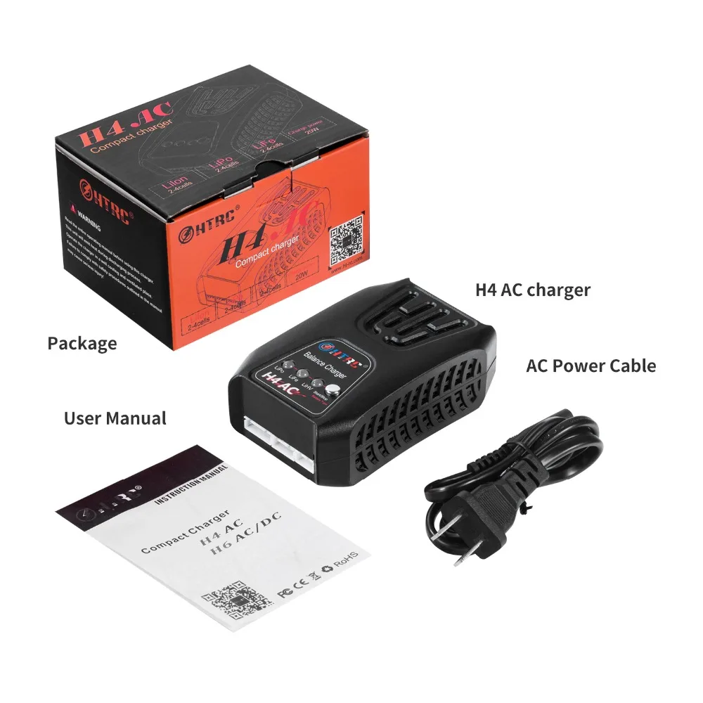 HTRC H4AC Mini Charging Balance Charger