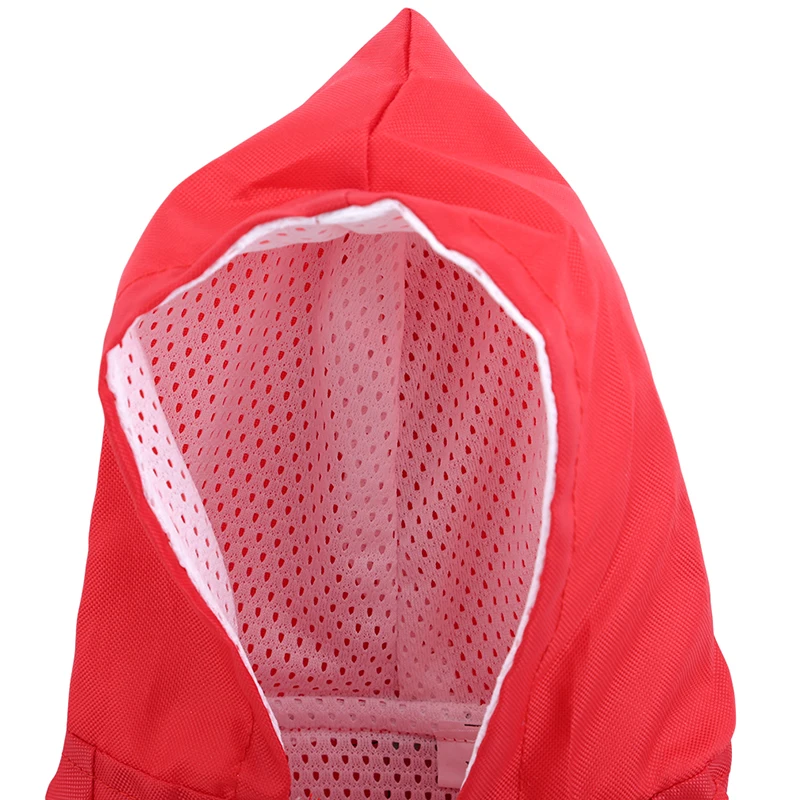 Drawstring плащ собака с капюшоном однотонные Цвет плащ Творческий Светоотражающие Водонепроницаемый плащи для мелких животных, собак расходные материалы