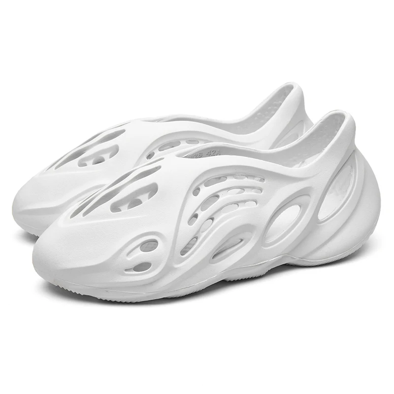 Bajo costo Mr Co-Sandalias informales de verano para hombre, zapatillas de playa de malla suave, sandalias de natación, corredores de espuma, chanclas cómodas jYQOMg9BZjW