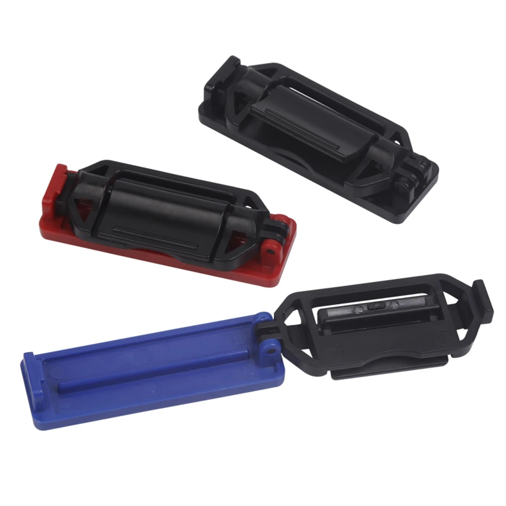 Car Parts Safety Seat Belt Buckles Clips Shoulder Strap Clamps Car Styling Equipped with Buttons to Lock and Unlock seat belt clip 2pcs