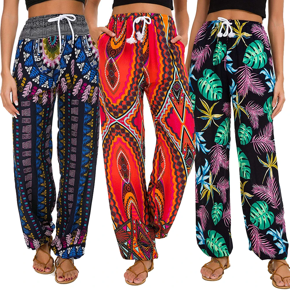 Дамские шаровары шланг леггинсы Damen Pumphose Aladdin Boho Хиппи