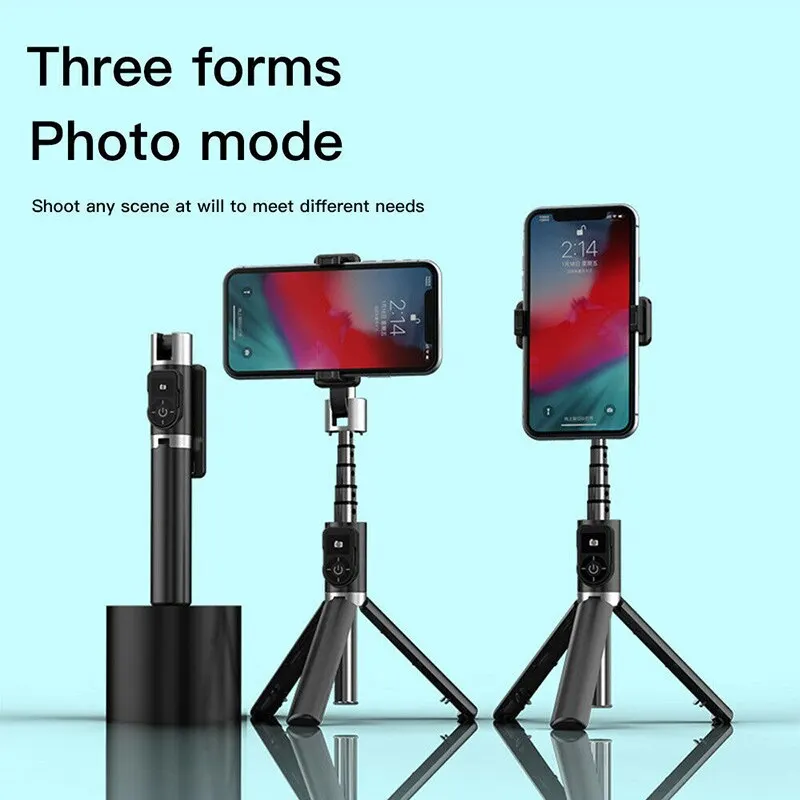 

Selfie Stick Foldable Mini Tripod Expandable Monopod with Remote Control Handphone Live Retractable Wireless Selfie Stick