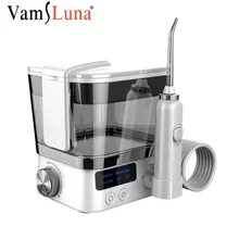 

Rechargeable Portable Oral Irrigator Water Flosser With 10-degree Adjustable Water Pressure 600ml Tank Capacity For Oral Hygiene