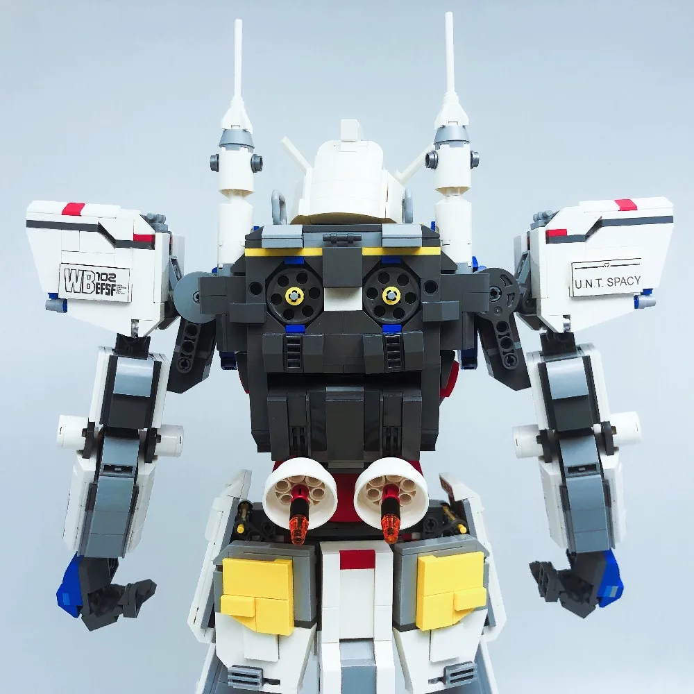 Супер 18K MOC серия K80 мобильный костюм Gundam основатель Модель Набор RX78-2 1: 60 3500 шт фиксированный кронштейн строительный блок кирпичи игрушки подарок