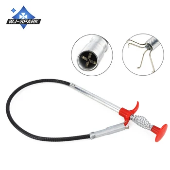 

Drain Sewer Dredge Pipe Cleaning Tools 63mm For Kitchen Sink Bathroom Tub Toilet Spring Pipe Dredging Tools Drain Snake