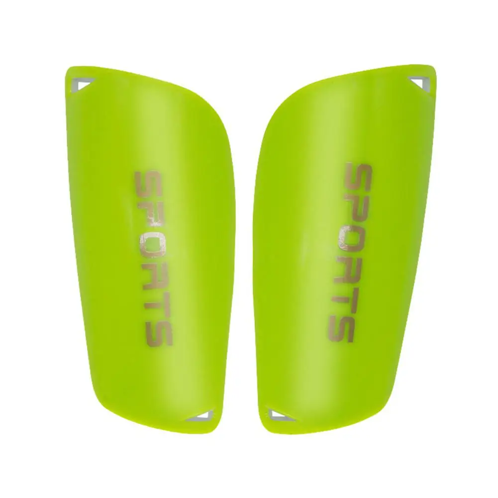 fluorescent green Утолщенные гетры с буквами, поддерживающие протекторы, футбольные наколенники ootball - Цвет: fluorescent green