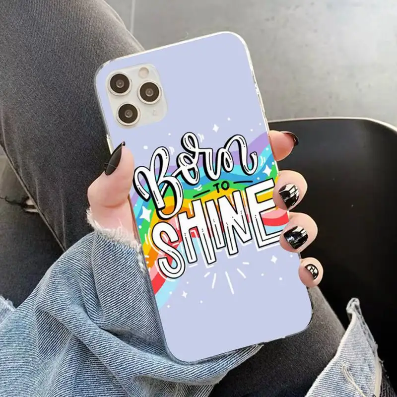 13 pro max case YNDFCNB Gay Lesbian LGBT Rainbow Phone Case for iphone 13 11 12 pro XS MAX 8 7 6 6S Plus X 5S SE 2020 XR case iphone 13 pro max wallet case iPhone 13 Pro Max