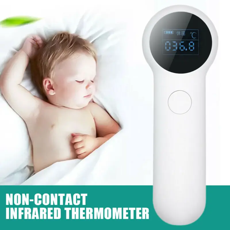 

New Baby/Adult Digital Forehead Ear Thermometer Non-Contact IR Infrared Body Temperature Fever Baby Health Care