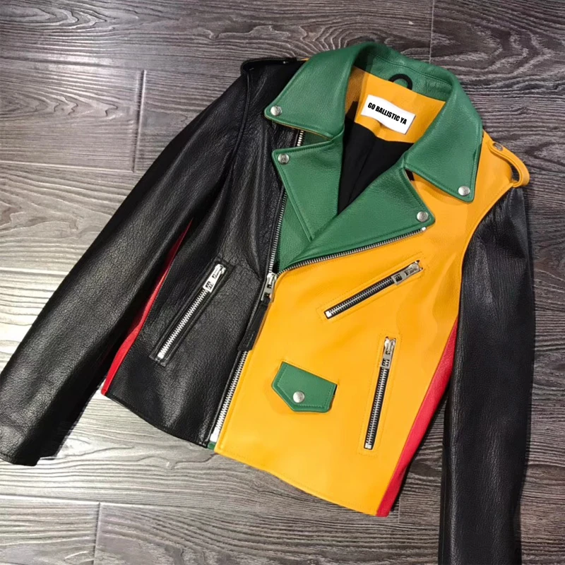 

genuine leather jacket women real leather jacket ladies real lambskin jacket