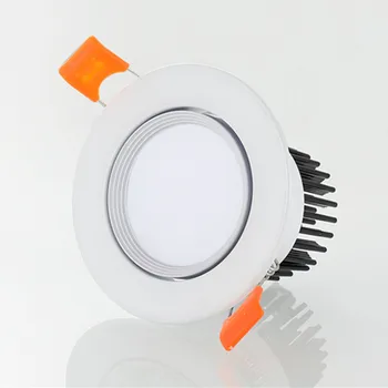 

Dimmable Recessed LED Downlights 3W/5W/7W/12W LED Ceiling lamp AC85-265V Spot Lights round LED panel light Indoor lighting
