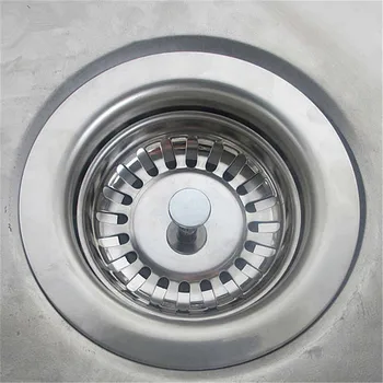 

kitchen bathroom drain strainer Anti-blocking stainless steel drain pool sink sewer debris filter d90930
