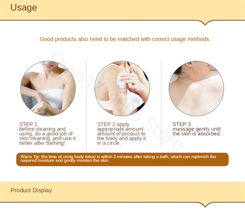Milk Silky Body Lotion Nourishing Whitening Moisturizing Smoothing Firming Hand Foot Skin Care Body Cream for Dry Skin 250ML