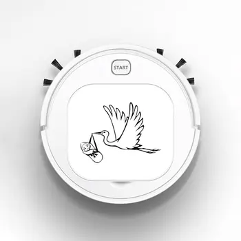 

Auto USB Sweeping 1800Pa Multifunction Smart Robot Vacuum Cleaner Dry Wet Floor Cleaner Stork Baby Birth Fashion