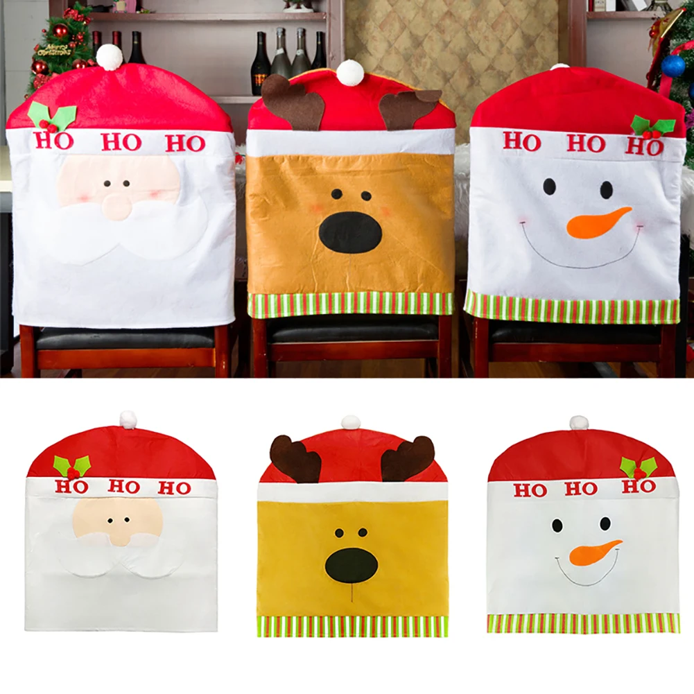 

Clause Decoration Christmas Chair Back Cover Table For Home Dining New Setting The Atmosphere To Create An Atmosphere Fashion
