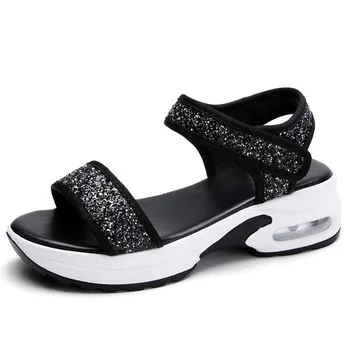 

Hot Sale Women Sandals Summer Female Platform Flats Peep Toe Casual Shoes Outside Fashion Sexy Ladies Shoes Women Sandals 2020